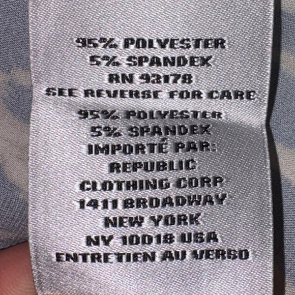 Jason Wu Leopard Print Satin Button Up Blouse Women's M/L Brown Animal Print - Picture 6 of 6